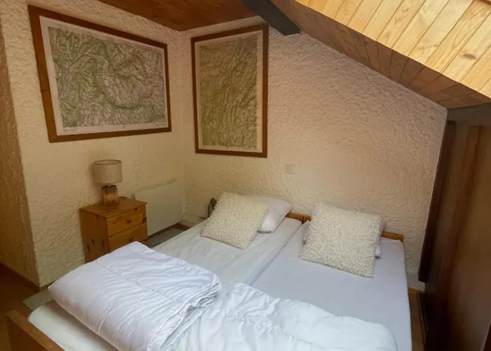 Апартаменты T4 Champagny, Terrasse Au Calme